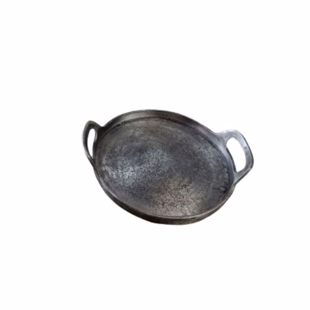 InTheBox BATU Diskos Alouminiou Asimi Antike (Megthos: Large) F36x5cm 022187